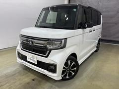 N-BOXカスタム Lコーディネートスタイル 元社用車(レンタカー) 両側電動スライドドア 純正インターナビ シートヒーター ドライブレコーダー ETC 純正アルミホイール LEDヘットライト 中古車画像