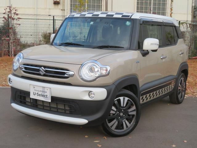 クロスビー(スズキ) ハイブリッドＭＺ　Aftermarketナビ　純正リモコンエンジンスターター　クルーズコントロール　前後ドライブレコーダー　ＥＴＣ　２トーン　ＬＥＤヘットライト　ＬＥＤフォグランプ　純正アルミホイール 中古車画像