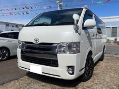 トヨタ　ハイエースバン　ロングスーパーＧＬ　４ＷＤ　ＥＴＣ　バックカメラ