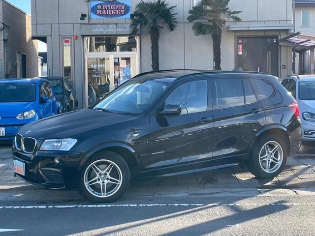 ＢＭＷ Ｘ３ ｘＤｒｉｖｅ　２０ｄ　Ｍスポーツ　４ＷＤ　ナビＴＶ　バックカメラ　Ｂｌｕｅｔｏｏｔｈ　ＥＴＣ　アルミホイール　ハーフレザーシート　パワーシート　キーレスエントリー　パワーリアゲート　オートクルーズコントロール