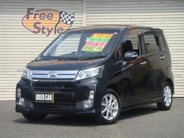 ムーヴ(ダイハツ) カスタム　Ｘリミテッド　ＳＡ　ワンオーナー　禁煙車　衝突軽減システム　ナビＴＶ　ドライブレコーダー　プッシュスタート　アイドリングストップ　ＬＥＤヘッドライト 中古車画像