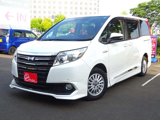 ハイブリッドＧ　ワンオーナー／禁煙車／両側パワスラ／ＴＲＤエアロ／アルパイン９インチナビ／フリップダウンモニター／シートヒーター／ボイスコーナーセンサー／置くだけ充電／ナノイー／ＬＥＤヘッドランプ／ＬＥＤフォグ