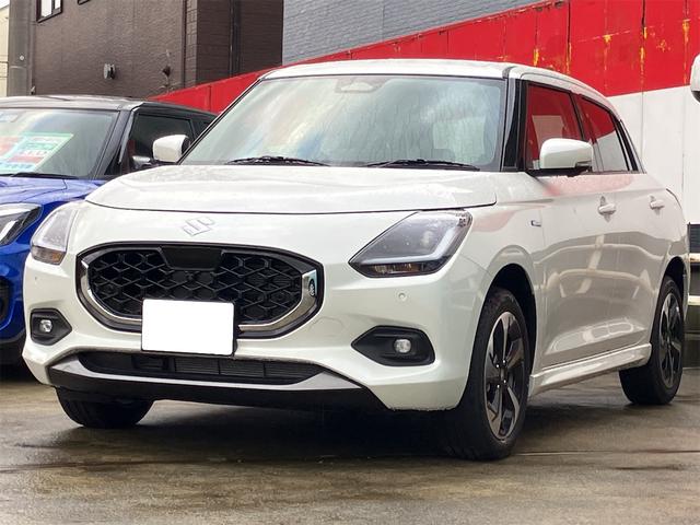 スイフト ハイブリッドＭＺ　４ＷＤ　全周囲カメラ　ナビ　ＴＶ　クリアランスソナー　オートクルーズコントロール　レーンアシスト　衝突被害軽減システム　アルミホイール　オートライト　ＬＥＤヘッドランプ　スマートキー（1枚目）