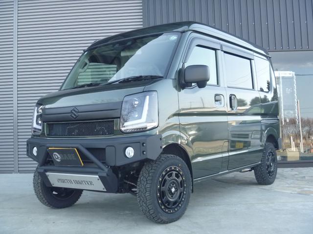 エブリイ ジョインターボ　４ＷＤ　ＮＯＲＴＨ　ＨＵＮＴＥＲ　エアロ　ターボ　リフトアップ（1枚目）