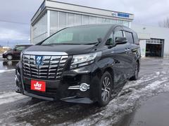 アルファードハイブリッド SR 4WD コーナーソナー BTオーディオ 電動格納ミラー エアコン 地デジ 両電動ドア 電動シート LEDライト キーレス ETC車載器 メモリナビ Bカメラ オットマン 盗難防止 エアバッグ 中古車画像