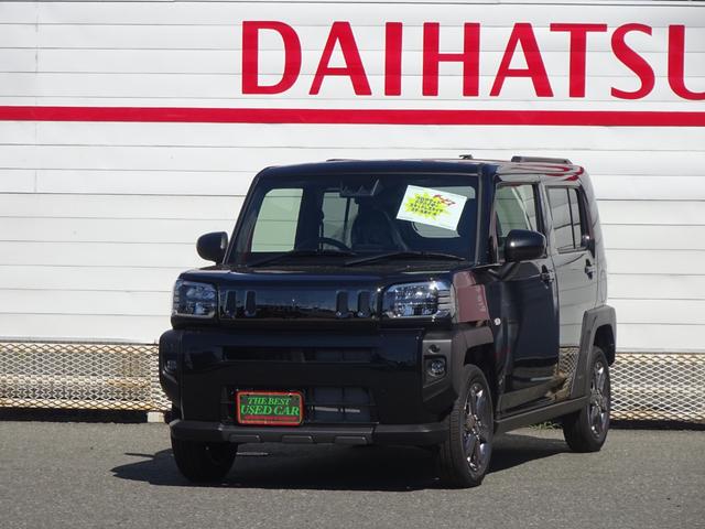 タフト Ｇ　ダーククロムベンチャー　４ＷＤ　届出済未使用車　純正９ｉｎディスプレイオーディオ　フルセグＴＶ　バックモニター　ＬＥＤヘッドライト　クルーズコントロール　純正マット・純正バイザー・スタッドレス・純正スチールホイール付（1枚目）