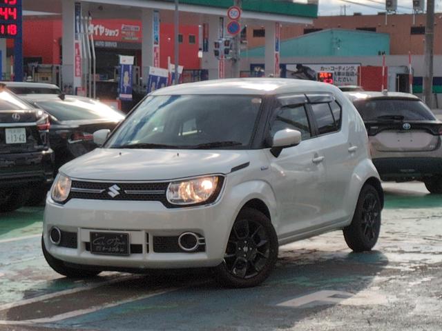 イグニス(スズキ) ハイブリッドＭＸ　４ＷＤ　ハイブリッド　前席シートヒーター　トラクションコントロール　ダウンヒルアシスト　フルセグ対応Aftermarketナビ　Ｂｌｕｅｔｏｏｔｈ　ステアリングスイッチ　ＥＴＣ　純正１６インチアルミ　車線逸脱　衝突軽減 中古車画像