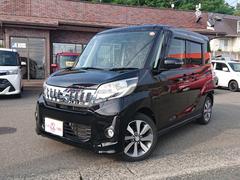 三菱　ｅＫスペースカスタム　カスタムＴ　４ＷＤ　両側パワースライド　スマートキー