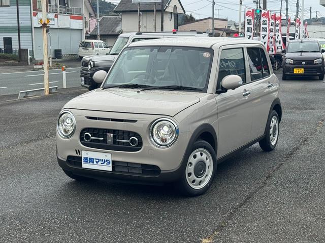 アルトラパンLC X LEDヘッドライト ディスプレイオーディオ 全方位カメラ オートエアコン スマートキー 純正アルミホイール シートヒーター USB接続 スズキセーフティサポート メーカー保証付き(1枚目)