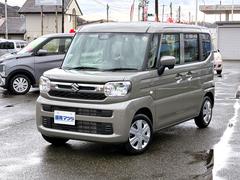 スペーシア ハイブリッドX 両側パワースライドドア LEDヘッドライト オットマン シートヒーター サーキュレーター スマートキー オートエアコン スズキセーフティサポート ロール式シェード メーカー保証付き 中古車画像