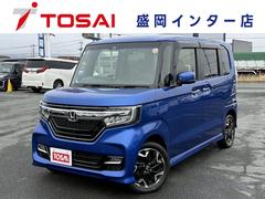 N-BOXカスタム G・Lターボホンダセンシング 4WD 両側電動スライド 純正SDナビ バックカメラ レーダークルーズ ハーフレザーシート シートヒーター ドラレコ ETC LEDヘッド LEDフォグ レーンキープアシスト オートマチックハイビーム 中古車画像
