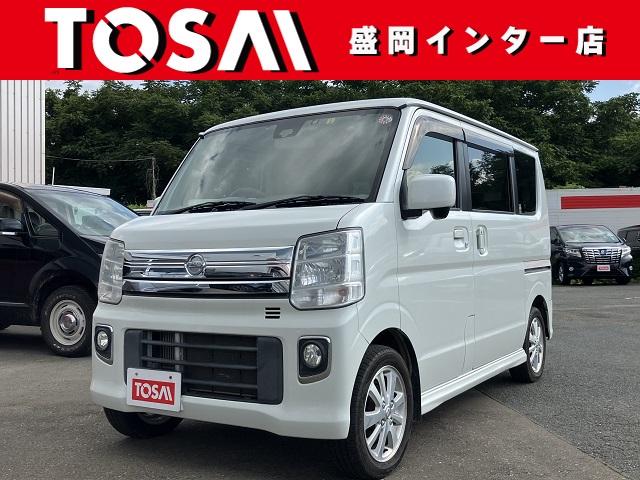 日産 ＮＶ１００クリッパーリオ Ｅ　４ＷＤ　純正メモリーナビ　フルセグ　ＤＶＤ再生　片側電動スライドドア　ＲＢＳ　ＨＩＤヘッドライト　Ｆフォグライト　純正１４インチＡＷ　純正ドライブレコーダー