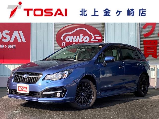 インプレッサスポーツハイブリッド(スバル) ハイブリッド2.0i−Sアイサイト 4WD 純正7インチSDナビ TV/USB/CD/BT可 横滑り防止 クルーズコントロール ETC ハーフレザーシート 本革巻ステアリング 純正17インチ プッシュスタート バックカメラ 中古車画像