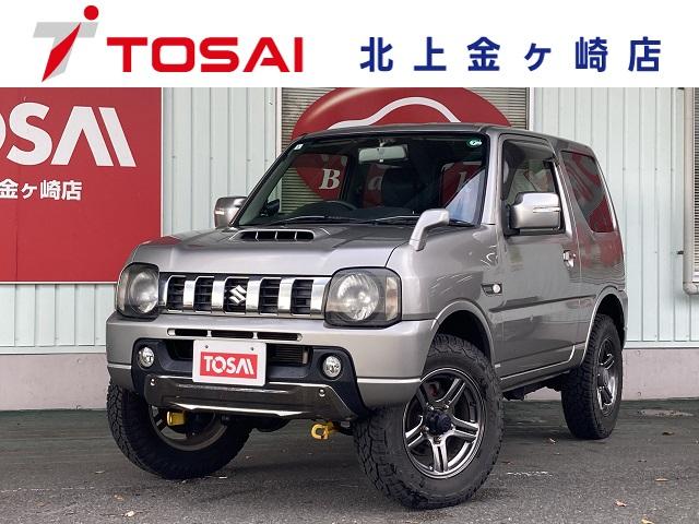 ジムニー(スズキ) ランドベンチャー　４ＷＤ　ターボ　５速マニュアル　ストラーダＳＤナビフルセグＤＶＤ再生Ｂ−Ｔ接続　モンスタースポーツマフラー　Aftermarketサス　ＨＩＤライト　純正アルミ　シートヒーター 中古車画像