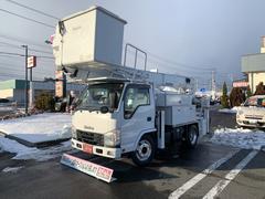 いすゞ　エルフトラック　　高所作業車　アイチＳＨ１５Ｂ　作業床高さ１４．６ｍ