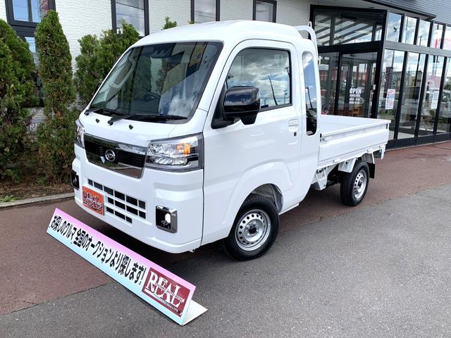 ハイゼットトラック(ダイハツ) ジャンボエクストラ 4WD 登録済未使用車 スーパーデフロック LED作業灯 LEDヘッド LEDフォグ コーナーセンサ 電動格納ミラー Aライト レーンキープアシスト オートハイビーム アイドリングストップ CVT 中古車画像