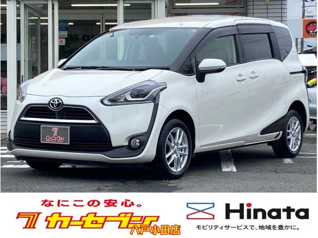 シエンタ(トヨタ) Ｇ　４ＷＤ／オートライト／ＳＤナビ／ＬＥＤヘッドライト／バックカメラ／白／衝突被害軽減ブレーキ／シー 中古車画像