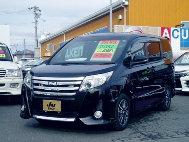トヨタ ノアｓｉ 寒冷地 アイドリングストップ ４ｗｄ ｌｅｄ スマートキー ｅｓｃ ｗ自動ドア アルミ オートエアコン 盗難防止システム ａｂｓの中古車 車体価格218 8万円 2014 平成26 年式 走行4 5万キロ 車体色ホワイトパールクリスタルシャイン 北海道千歳市上長都