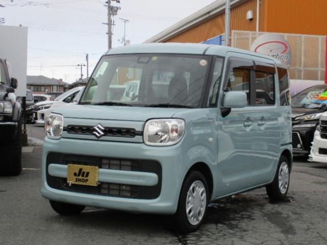 ハイブリッドG 4WD レーダーブレーキサポート両側スライドドア スマートキー ケンウッドメモリーナビ(1枚目)