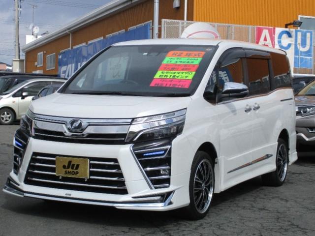 ヴォクシー ＺＳ　煌ＩＩ　４ＷＤ　セーフティセンス　モデリスタエアロ　純正１０インチフルセグナビ　１８インチアルミ　寒冷地仕様　ワンオーナー　７人乗り