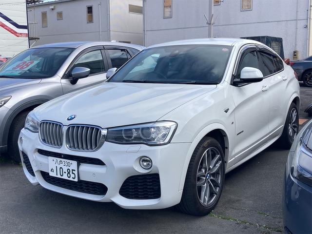 ＢＭＷ Ｘ４ ｘＤｒｉｖｅ　２８ｉ　４ＷＤ　ＥＴＣ　バックカメラ　クリアランスソナー　オートクルーズコントロール　パワーシート　ナビ　ＴＶ　オートライト　ＨＩＤ　アルミホイール　スマートキー　電動格納ミラー　ＡＴ　盗難防止システム　ＣＤ