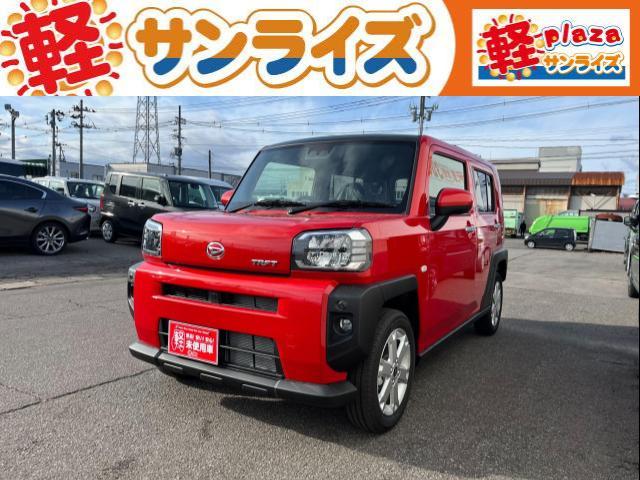 ダイハツ タフト Ｇ　ＣＶＴ　４ＷＤ　プッシュスタート　シートヒーター　オートエアコン　アイドリングストップ　横滑り防止抑制機能　衝突軽減回避システム　誤発進抑制機能　ブレーキホールド