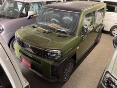 タフト G ダーククロムベンチャー 4WD 届け出済み未使用車 クリアランスソナー レーンアシスト 衝突被害軽減システム LEDヘッドランプ ヘッドライトウォッシャー スマートキー アイドリングストップ 電動格納ミラー シートヒーター 中古車画像