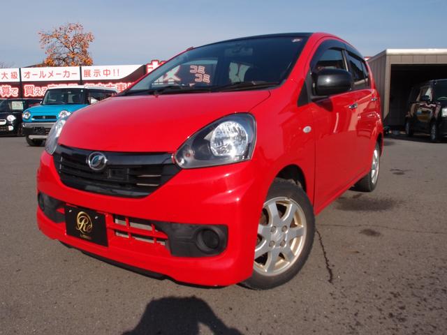 ミライース(ダイハツ) Ｘｆ　リミテッドＳＡ　４ＷＤ　フルセグナビ・Ｂｌｕｅｔｏｏｔｈ・ＤＶＤ　エンジンスターター　電動格納ミラー　キーレスキー 中古車画像