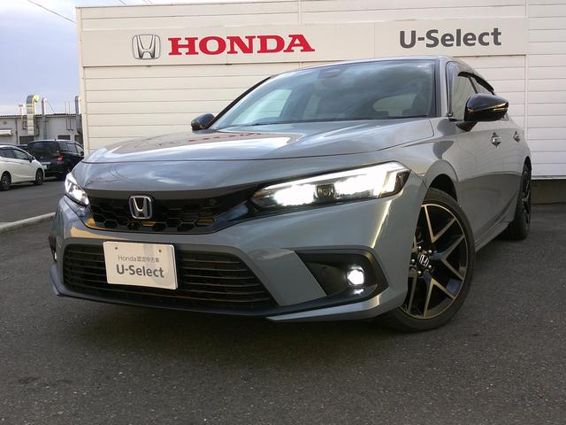 シビック(ホンダ) ｅ：ＨＥＶ　純正ナビ・ＴＶ・バックカメラ・ＥＴＣ・コンビシート・パワーシート・ホンダセンシング・衝突軽減ブレーキ・レーンキープアシスト・クルーズコントロール・電子パーキング・オートブレーキホールド機能 中古車画像