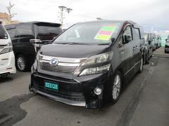 トヨタ　ヴェルファイアハイブリッド　ＺＲ　４ＷＤ　Ｗサンルーフ　純正ＨＤＤナビ