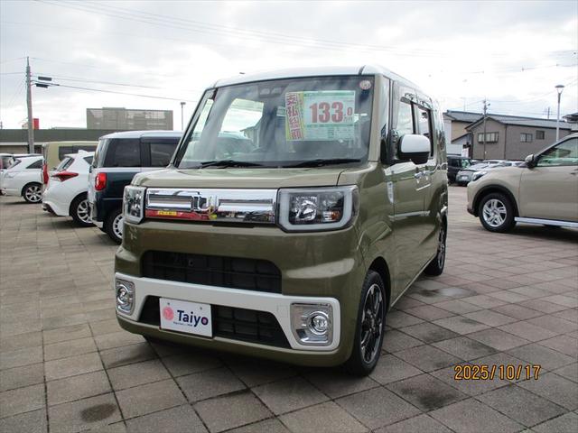 ウェイク(ダイハツ) Gターボ レジャーエディションSAII PS 横滑り防止機能 ワンオーナー車 BTオーディオ イモビ ETC車載器 エアコン エコアイドル リアカメラ キーフリー エアバッグ レーンキープアシスト LEDライト DVD再生 ABS スマキー 中古車画像