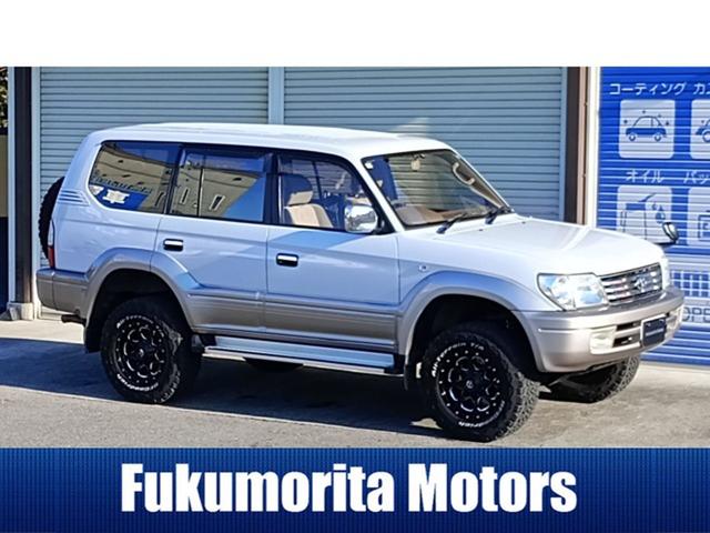 ランドクルーザープラド(トヨタ) ＴＸ　４ＷＤ　ＥＴＣ　Ｂｌｕｅｔｏｏｔｈ　バックカメラ　冬タイヤ　Aftermarketナビ　フルセグＴＶ　ＣＤ／ＤＶＤ　Ｂｌｕｅｔｏｏｔｈ　ＦＭ／ＡＭ　タイベル交換済み 中古車画像