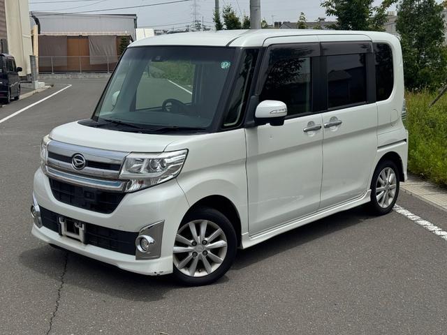 タント(ダイハツ) カスタムＸ　トップエディションスマートキー電動スライドドアバックカメラＨＩＤフォグランプ 中古車画像