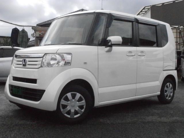 Ｎ－ＢＯＸ Ｇ　プッシュスタート　スマートキー　アイドリングストップ　禁煙車　社外エクリプスメモリーナビナビ地デジ　ＤＶＤビデオ　ＣＤ　ＳＤＲＥＣ　ＵＳＢジャック　夏＆冬タイヤホイール付き（1枚目）