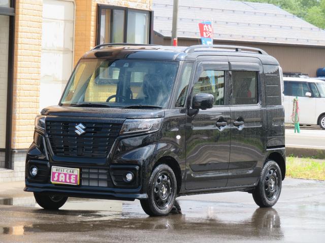 スペーシアベース(スズキ) ＸＦ　４ＷＤ　左側パワースライド　純正フルセグナビ　全方位カメラ付き　セーフテイサポート付き　サイドバイザー付き 中古車画像