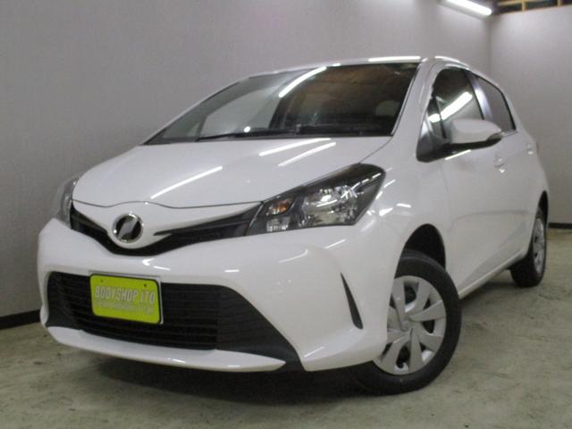 トヨタ ヴィッツｆ ４ｗｄ 純正ナビの中古車 車体価格64 9万円 15 平成27 年式 走行8 6万キロ 車体色ホワイト 秋田県潟上市昭和大久保字北野細谷道添７３ ５５２ 株 ボデーショップ伊藤 中古車ビックスタジアム昭和の在庫 グーネット中古車