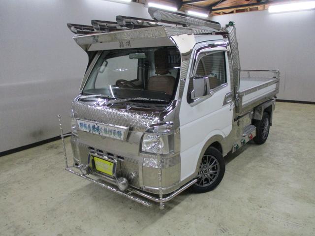 深底ダンプ　格子型鳥居　４ＷＤ　社外ナビ・ＴＶ　ＥＴＣ　新品アルミ・タイヤ