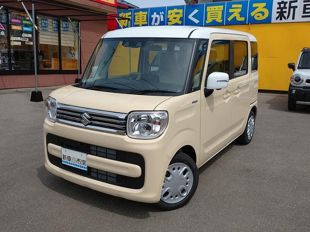 スズキ スペーシア ハイブリッドX 4WD 届出済未使用車