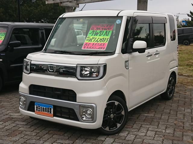 ウェイク(ダイハツ) Ｇ　ＳＡ　４ＷＤ　ターボ　ストラーダナビ　フルセグＴＶ　Ｂカメラ 中古車画像