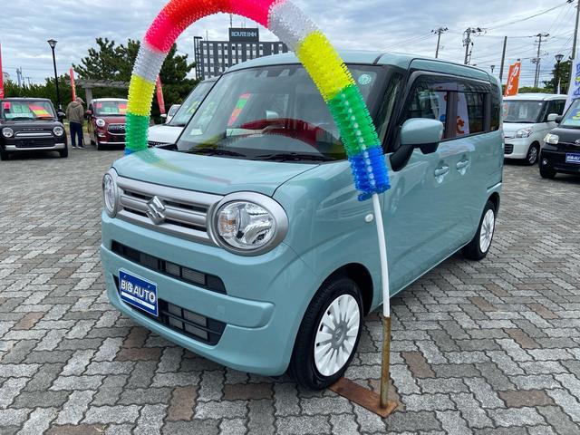 ワゴンRスマイル(スズキ) G 4WD 衝突被害軽減ブレーキ クリアランスソナー 純正ナビ・TV バックモニター Bluetooth フルセグ シートヒーター スマートキー プッシュスタート 中古車画像