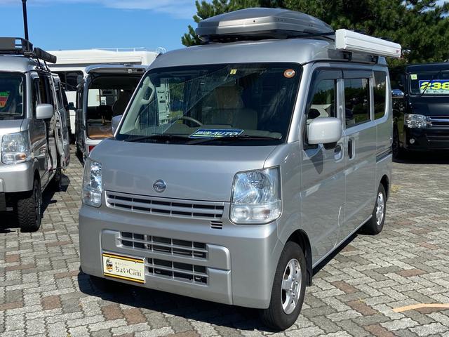 日産 ｎｖ１００クリッパーバンｇｘ 車中泊仕様 新品ちょいｃａｍ豊キット サイドオーニング ４ｗｄ ワンオーナー車 エマージェンシーブレーキ 純正ドライブレコーダー ナビｔｖフルセグｂｌｕｅｔｏｏｔｈ リヤヒーターの中古車 車体価格160 2万円 16 平成28 年式 走行