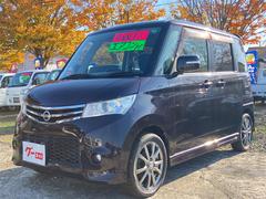 ルークス ハイウェイスター 4WD 両側スライド・片側電動 ナビ TV オートライト HID スマートキー 電動格納ミラー シートヒーター ベンチシート CVT 盗難防止システム ABS CD USB 中古車画像