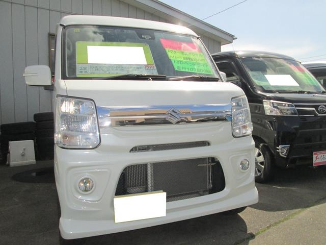 エブリイワゴン(スズキ) ＰＺターボスペシャル　青森県内仕入れ　４ＷＤ　ハイルーフ　レーダーブレーキサポート　両側電動スライドドア　オートステップ 中古車画像