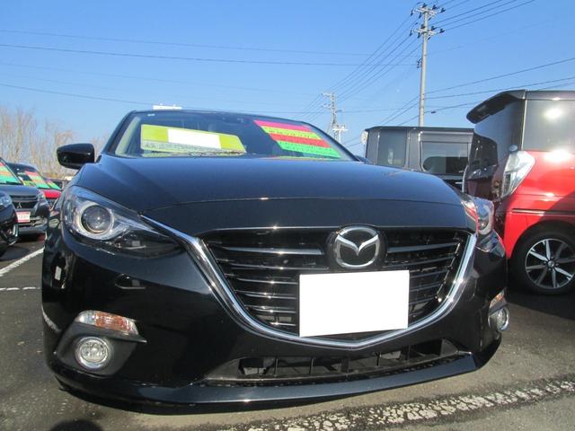 アクセラ(マツダ) １５Ｓツーリング　青森県内仕入れ　４ＷＤ　ｉ−ＡＣＴＩＶＳＥＮＳＥ　フルセグ対応マツダコネクトＳＤナビ　バックカメラ　Aftermarket黒革調シートカバー　純正１９ＡＷ　夏タイヤ新品　ＬＥＤヘッドライト＆フォグライト　スマートキー 中古車画像