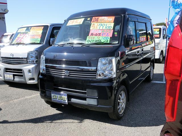 JPターボ 4WD AT 両側スライドドア キーレスエントリー シートヒーター ターボ 盗難防止システム アルミホイール ABS エアコン パワーステアリング(1枚目)