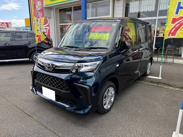 トール Ｘ　４ＷＤ　バックカメラ　ＴＶ　両側スライド・片側電動　クリアランスソナー　衝突被害軽減システム　オートライト　スマートキー　アイドリングストップ　電動格納ミラー　シートヒーター　ウォークスルー　ＣＶＴ（1枚目）