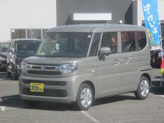 スペーシア ハイブリッドX 4WD車 全方位モニター付メモリーナビゲーション9インチ フルセグTV ブルートゥース機能 スズキコネクト搭載 レーダーブレーキ 後席両側パワースライドドア マット バイザー ノックスドール施工済車 中古車画像