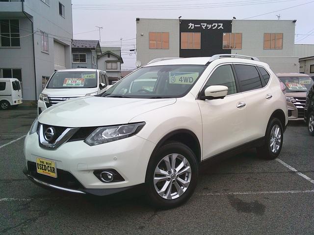 エクストレイル(日産) ２０Ｘｔ　エマージェンシーブレーキパッケージ　オールモード切替４ＷＤ車　クルーズコントロール　ＬＥＤライト　フォグランプ　純正ナビゲーション　ＴＶ　ブルートゥースオーディオ　アラウンドビューモニター　純正ＥＴＣ　電動バックゲート　シートヒーター 中古車画像