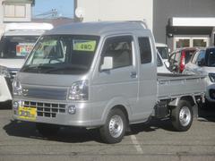 スーパーキャリイ X 切替4WD車 デュアルカメラブレーキサポート ディスチャージライト フォグランプ 社外ナビ フルTV ブルートゥースオーディオ DVD再生 荷台作業灯 ゲートプロテクター 荷台マット ゲートチェーン 中古車画像