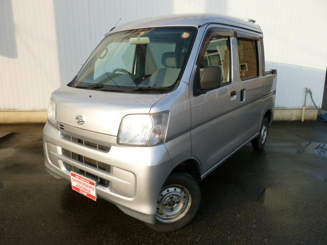 デッキバンG 切替式4WD オートマ ワンオーナー 車検令和5年11月 令和3年ディーラー車検整備記録簿 取説&メンテノート有 キーレス 集中ドアロック エアコン パワーウィンド プライバシーガラス ABS CD(1枚目)